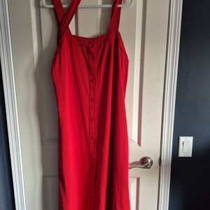 Everlane Bold Red Dress